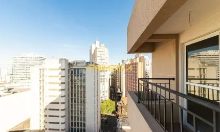 Apartamento com 1 quarto à venda na Rua Desembargador Ermelino de Leão, 181, Centro, Curitiba