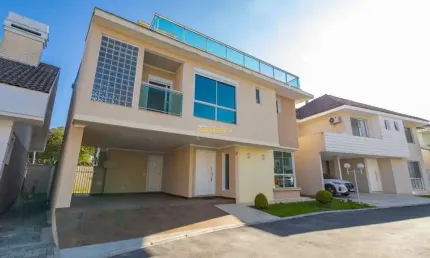Casa em condomínio fechado com 4 quartos à venda na Rua Antônio Turíbio Teixeira Braga, 136, Santa Felicidade, Curitiba
