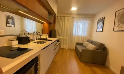 Apartamento com 1 quarto à venda na Rua Lamenha Lins, 236, Centro, Curitiba