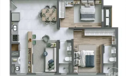Apartamento com 2 quartos à venda na Rua José Pereira Liberato, 1390, São João, Itajaí por R$ 650.000