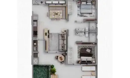 Apartamento com 2 quartos à venda na Avenida Santa Catarina, 1194, Tabuleiro (Monte Alegre), Camboriú por R$ 860.000