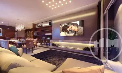 Apartamento com 3 quartos à venda na avenida segunda avenida, 1, meia praia, itapema por r$ 1.445.000