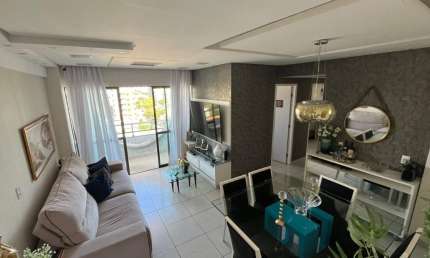 APARTAMENTO NO BAIRRO DA TORRE 3 QUARTOS 1 SUITE MOBILIADO