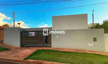 Casa com 3 quartos à venda na Rua Castro Faria, 30, Monte Castelo, Campo Grande