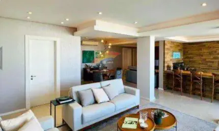 Apartamento possui 172 m² privativos, semi mobiliado, 03 suítes sendo 01 master,  bairro Hamburgo Velho, Novo Hamburgo-RS.