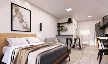 Stúdio mobiliados para alugar no Bairro Vila Nova em Novo Hamburgo/RS