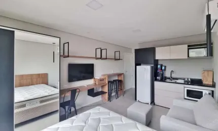 Stúdio mobiliado para alugar no Bairro Vila Nova em Novo Hamburgo/RS