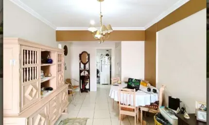 Apartamento 3 dormitório sacada com churrasqueira garagem coberta bairro Rio Branco