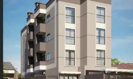Apartamento com 1 quarto à venda na Rua Barão do Cerro Azul, 3008, Bom Jesus, São José dos Pinhais