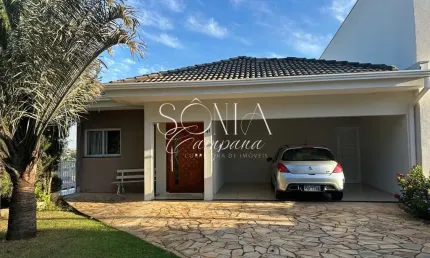 Casa térrea em condomínio com lazer e 3 dormitórios em Valinhos