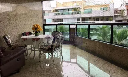 Apartamento à venda 3 quartos, 1 suite, 2 vagas, 131m², recreio dos bandeirantes, rio de janeiro -