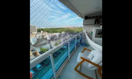 Apartamento à venda 2 quartos, 1 suíte, 1 vaga, 75m², recreio dos bandeirantes, rio de janeiro - rj