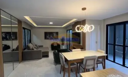Maravilhoso triplex decorado e mobiliado!!! com acabamento moderno de alto padrão!!!
