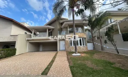 Casa em condomínio fechado com 4 quartos à venda na Alameda Carlos de Carvalho Vieira Braga, s/n, Chácaras Alpina, Valinhos, 434 m2 por R$ 3.980.000