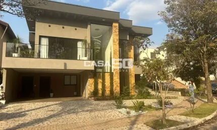 Casa em condomínio fechado com 4 quartos à venda na Alameda Carlos de Carvalho Vieira Braga, s/n, Chácaras Alpina, Valinhos, 434 m2 por R$ 4.700.000