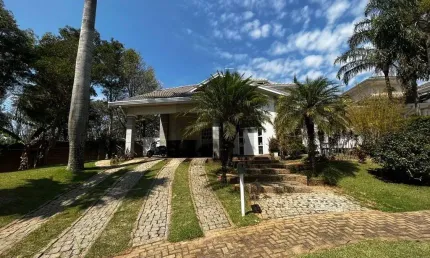 Casa em condomínio fechado com 4 quartos à venda na Alameda Carlos de Carvalho Vieira Braga, s/n, Chácaras Alpina, Valinhos, 345 m2 por R$ 2.350.000