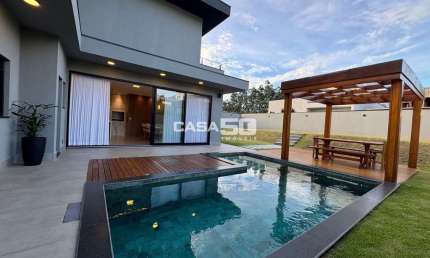 Casa em condomínio fechado com 3 quartos à venda na Rodovia dos Agricultores, 2000, Jardim Portugal, Valinhos, 300 m2 por R$ 2.990.000