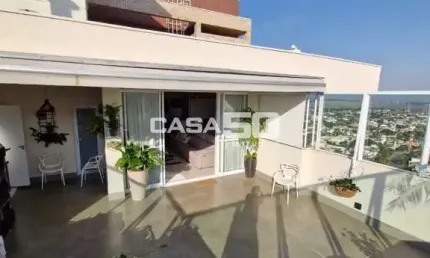 Cobertura com 4 quartos à venda na Avenida Alaôr Faria de Barros, 1050, Loteamento Alphaville Campinas, Campinas, 215 m2 por R$ 3.500.000