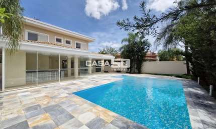 Casa em condomínio fechado com 4 quartos para alugar na Avenida Araçá, 100, Loteamento Alphaville Campinas, Campinas, 400 m2 por R$ 13.000