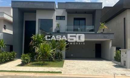 Casa em condomínio fechado com 4 quartos à venda na Avenida Marcelo Fiolo Pupo de Campos Ferreira, 100, Loteamento Residencial Arborais, Campinas, 340 m2 por R$ 3.400.000
