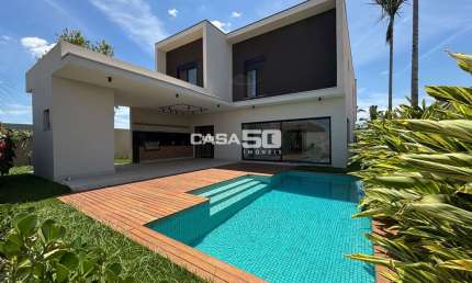 Casa em condomínio fechado com 4 quartos à venda na Avenida Marcelo Fiolo Pupo de Campos Ferreira, 100, Loteamento Residencial Arborais, Campinas, 352 m2 por R$ 3.700.000