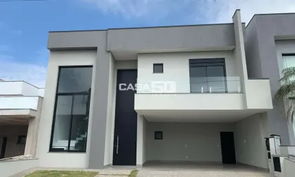 Casa em condomínio fechado com 4 quartos à venda na Rua Sebastião Cardoso, 168, Parque Brasil 500, Paulínia, 312 m2 por R$ 2.590.000