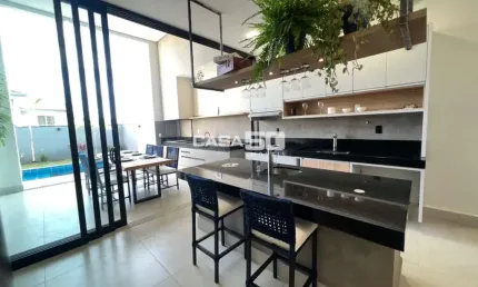 Casa em condomínio fechado com 3 quartos à venda na avenida dermival bernardes siqueira, 3726, swiss park, campinas, 210 m2 por r$ 2.190.000