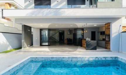 Casa em condomínio fechado com 4 quartos à venda na Avenida José Bueno de Camargo, 3726, Swiss Park, Campinas, 300 m2 por R$ 3.090.000