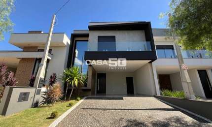 Casa em condomínio fechado com 4 quartos à venda na Avenida Luiz Greco, 600, São Bento, Paulínia, 216 m2 por R$ 1.590.000