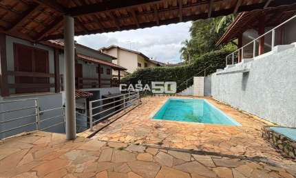 Casa em condomínio fechado com 5 quartos à venda na Estrada Francisco Von Zuben, 01, Vila Embaré, Valinhos, 389 m2 por R$ 1.490.000