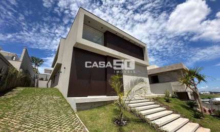 Casa em condomínio fechado com 4 quartos para alugar na Rua Romilda Aparecida Cruz, 10, Residencial Jatibela, Campinas, 559 m2 por R$ 35.000