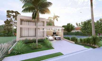 Casa em condomínio fechado com 3 quartos à venda na Rua Sebastião Cardoso, 168, Parque Brasil 500, Paulínia, 219 m2 por R$ 2.050.000