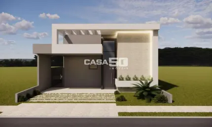 Casa em condomínio fechado com 3 quartos à venda na rua sebastião cardoso, 168, parque brasil 500, paulínia, 201 m2 por r$ 1.990.000
