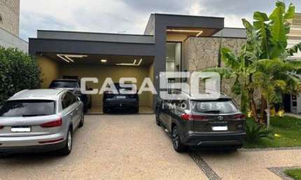 Casa em condomínio fechado com 4 quartos à venda na Avenida Presidente Juscelino Kubitschek de Oliveira, 901, Parque Brasil 500, Paulínia, 450 m2 por R$ 2.590.000