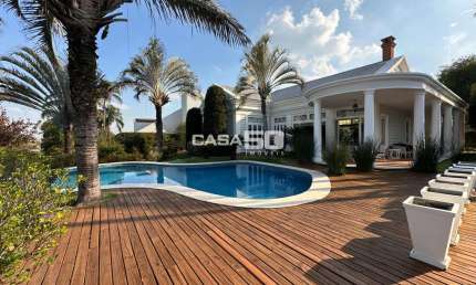Casa em condomínio fechado com 4 quartos à venda na Alameda das Tipuanas, 215, Sítios de Recreio Gramado, Campinas, 475 m2 por R$ 8.500.000