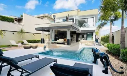 Casa em condomínio fechado com 4 quartos para alugar na Avenida Dermival Bernardes Siqueira, 3726, Swiss Park, Campinas, 274 m2 por R$ 20.000