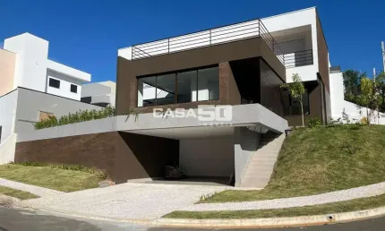Casa em condomínio fechado com 3 quartos à venda na Rua João Ubiali, 588, Chácaras Silvania, Valinhos, 380 m2 por R$ 2.850.000
