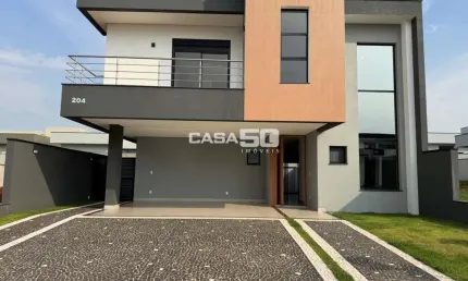 Casa em condomínio fechado com 4 quartos à venda na estrada municipal desembargador adalberto josé queiroz telles de camargo aranha, 381, parque brasil 500, paulínia, 265 m2 por r$ 2.200.000