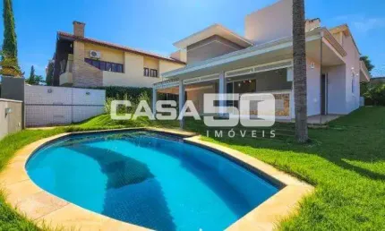 Casa em condomínio fechado com 4 quartos à venda na Avenida Araçá, 100, Loteamento Alphaville Campinas, Campinas, 276 m2 por R$ 2.650.000