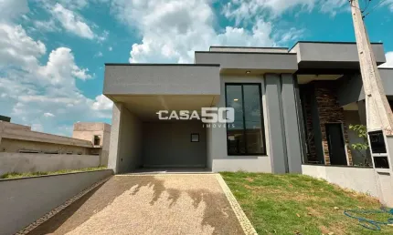 Casa em condomínio fechado com 3 quartos à venda na Avenida Luiz Greco, 600, São Bento, Paulínia, 141 m2 por R$ 1.040.000
