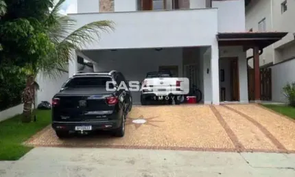 Casa em condomínio fechado com 4 quartos à venda na alameda casa blanca, 72, condomínio residencial terras do oriente, valinhos, 276 m2 por r$ 1.500.000