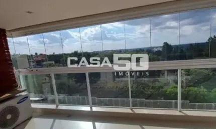 Apartamento com 3 quartos para alugar na avenida alaôr faria de barros, 1050, loteamento alphaville campinas, campinas, 137 m2 por r$ 6.000