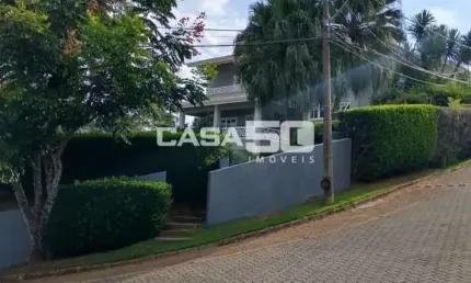 Casa em condomínio fechado com 4 quartos à venda na rua eliseu teixeira de camargo, 1070, sítios de recreio gramado, campinas, 562 m2 por r$ 7.980.000