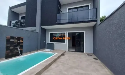 Sobrado Com Piscina e Suíte Faixa Mar Pontal do Paraná