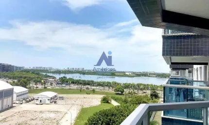 RIO 2 - Apartamento à venda com 2 quartos com dependência, 100 m²  - Barra da Tijuca - Rio de Janei