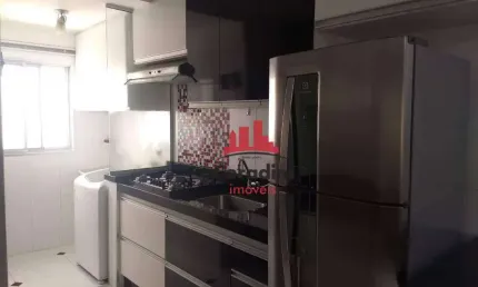 Apartamento com 2 dormitórios à venda, 52 m² por r$ 180.000,00 - jardim santa eliza - americana/sp