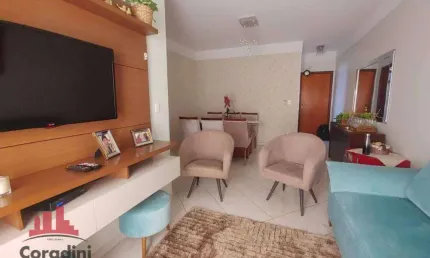 Apartamento com 3 dormitórios à venda, 78 m² por R$ 430.000,00 - Centro - Nova Odessa/SP