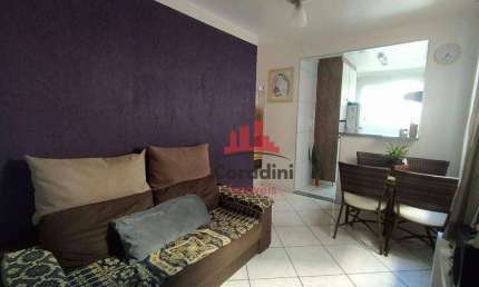 Apartamento com 2 dormitórios à venda, 46 m² por R$ 179.000,00 - Loteamento Industrial Machadinho - Americana/SP