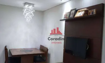 Apartamento com 2 dormitórios à venda, 47 m² por r$ 185.000,00 - jardim recanto - americana/sp