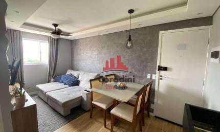 Apartamento com 2 quartos à venda na Rua Aristeu Valente, Jardim das Palmeiras I, Nova Odessa